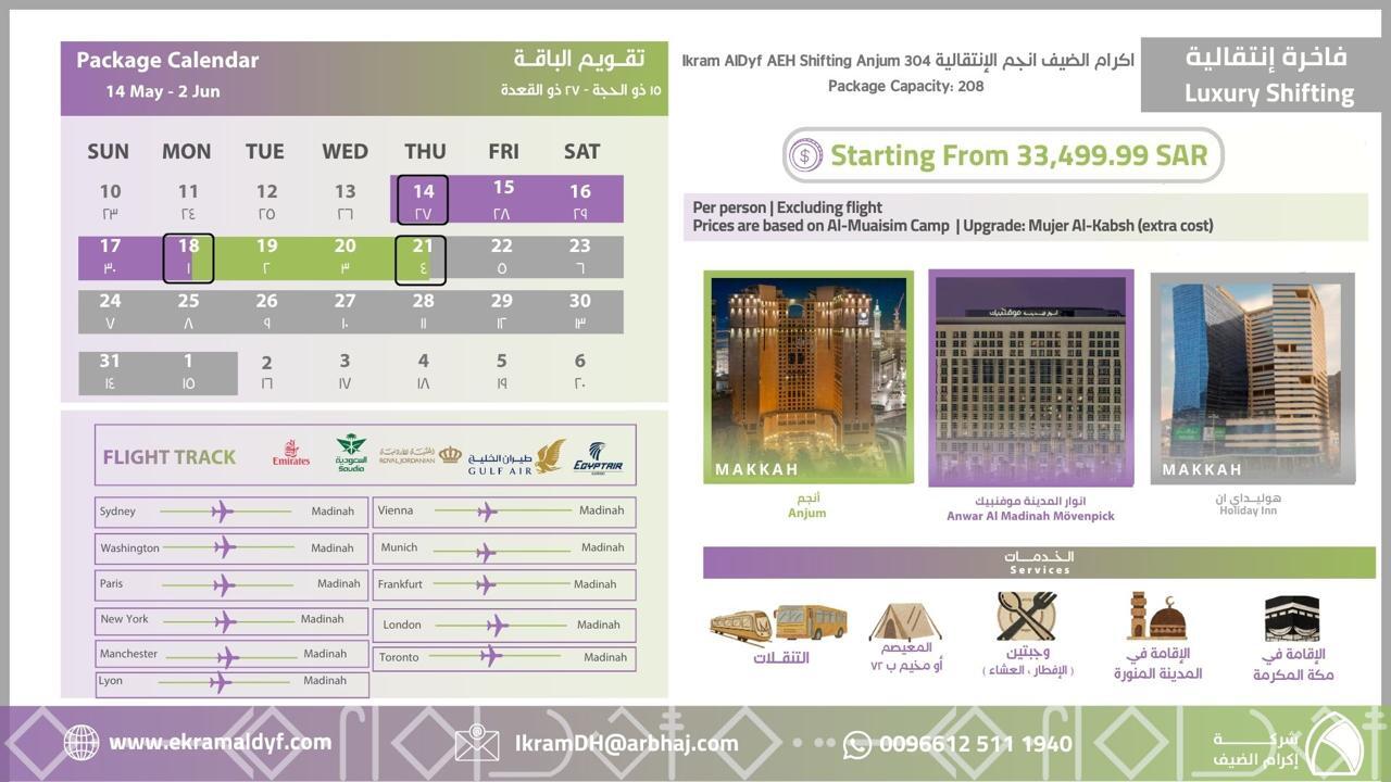 Ikram ALDyf Shifting Anjum 304 package card