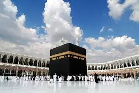 Pilgrims performing Tawaf during Hajj