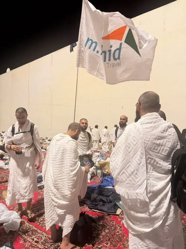 Hujjaj in Muzdalifah