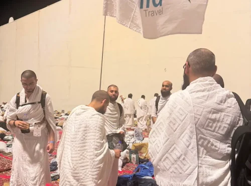 Hujjaj in Muzdalifah